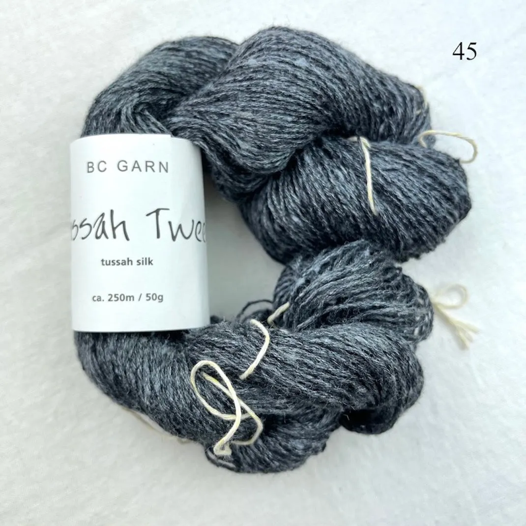 Stockinette Poncho (Tussah Tweed version) Knitting Kit | Tussah Tweed & Knitting Pattern (#113C)