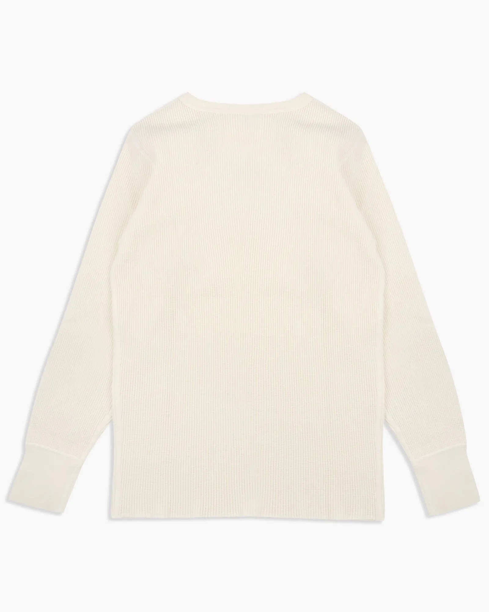 Studio D'Artisan 9936 L/S Heavy Knit Thermal Tee - White