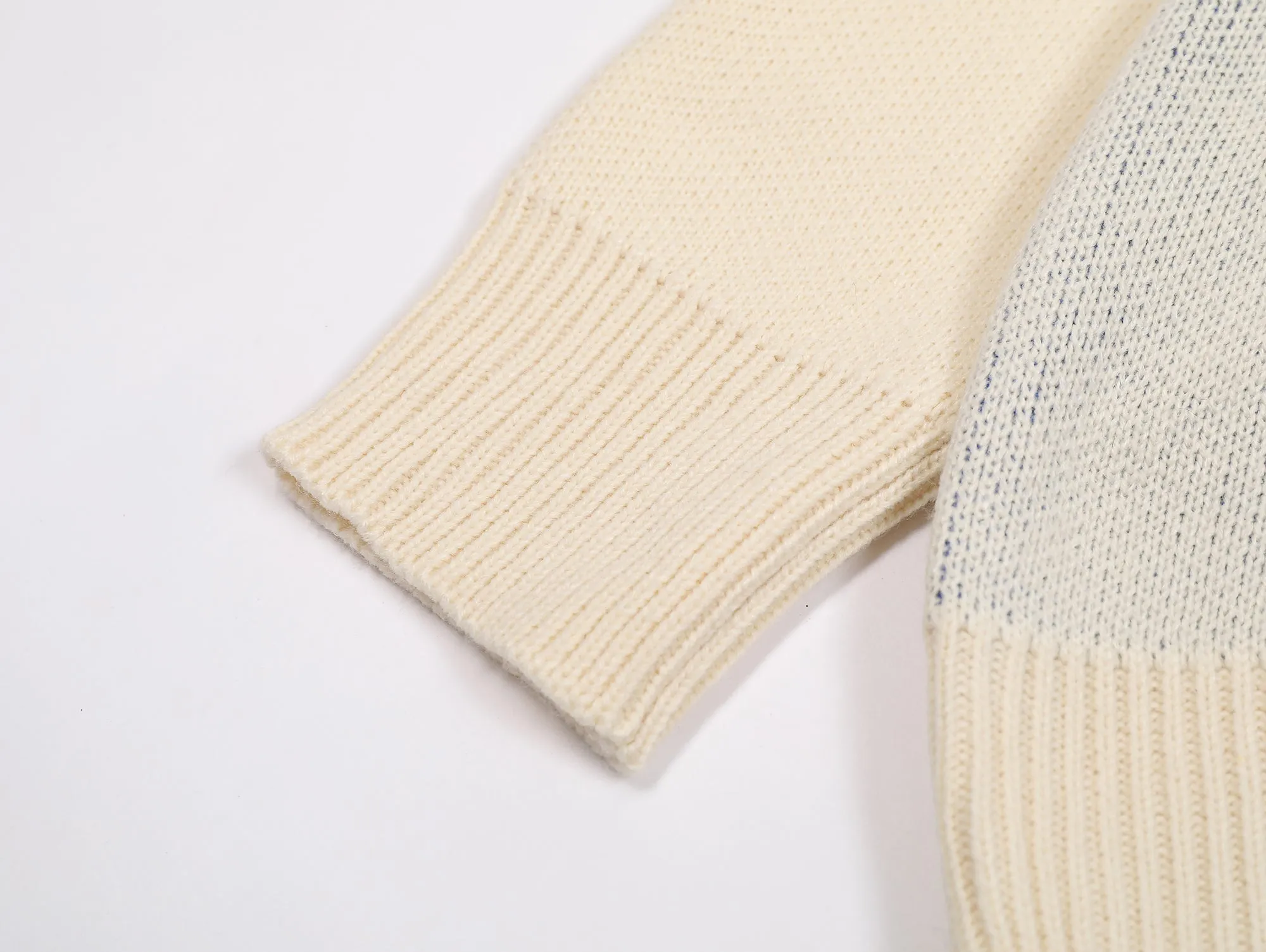 Tassel Groove | Textured Patchwork Sweater