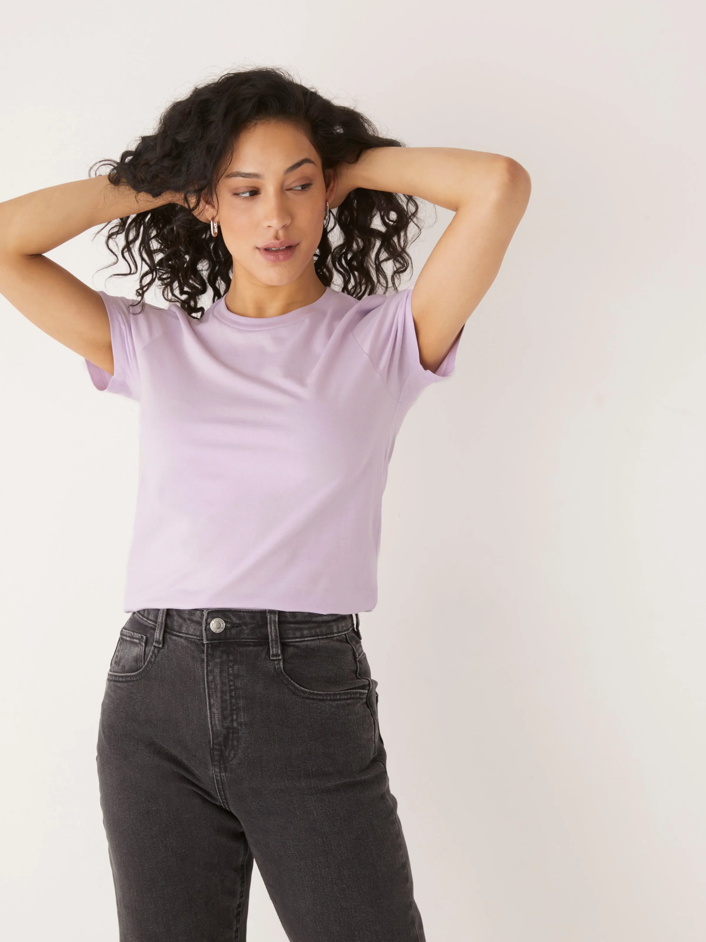 The Essential T-Shirt in Lavender Mist