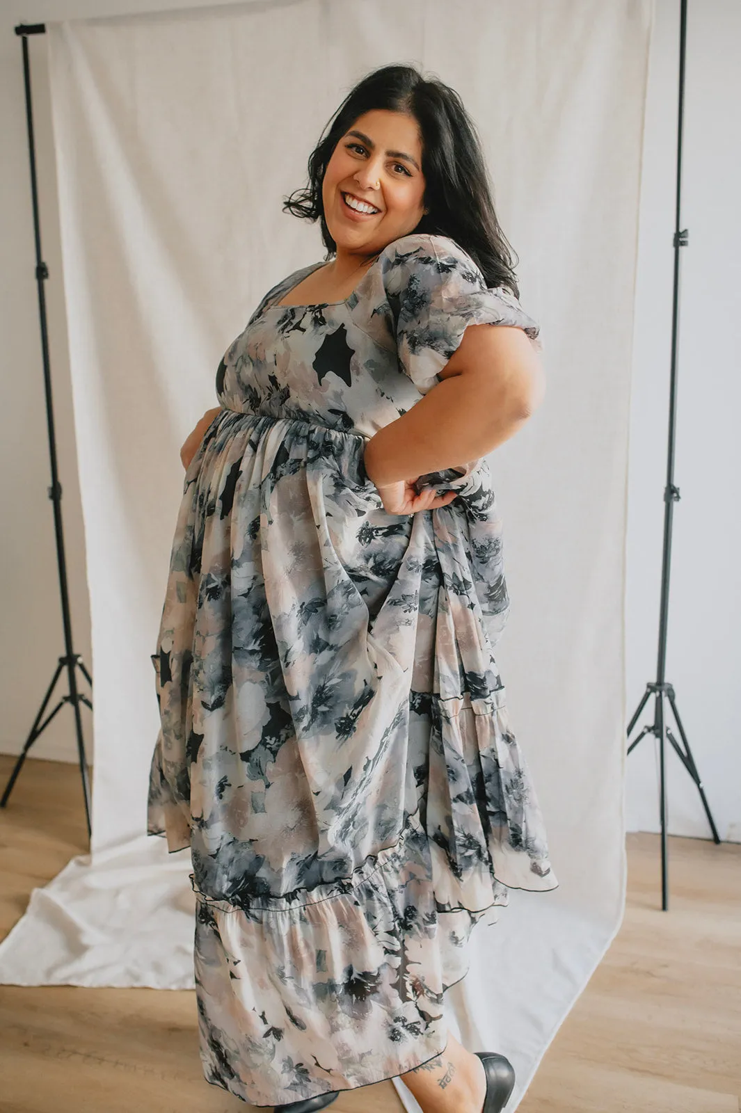 The Gisele Watercolour Maxi