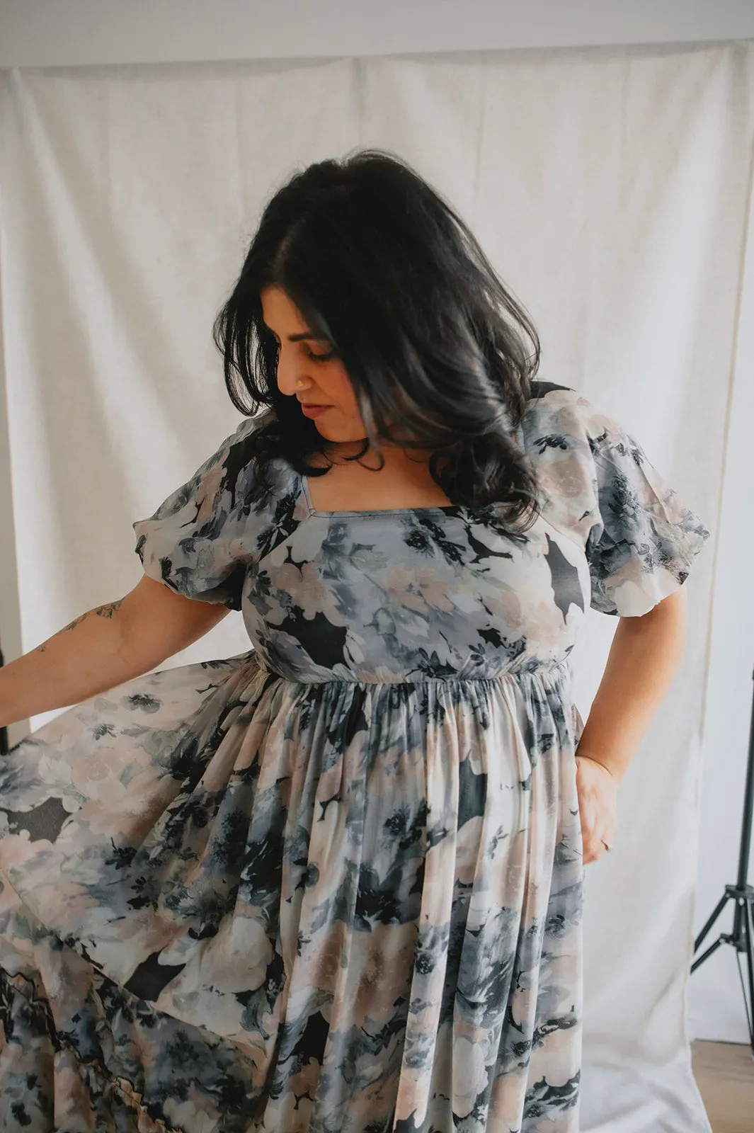 The Gisele Watercolour Maxi