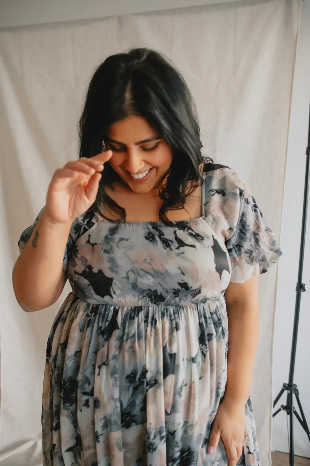 The Gisele Watercolour Maxi