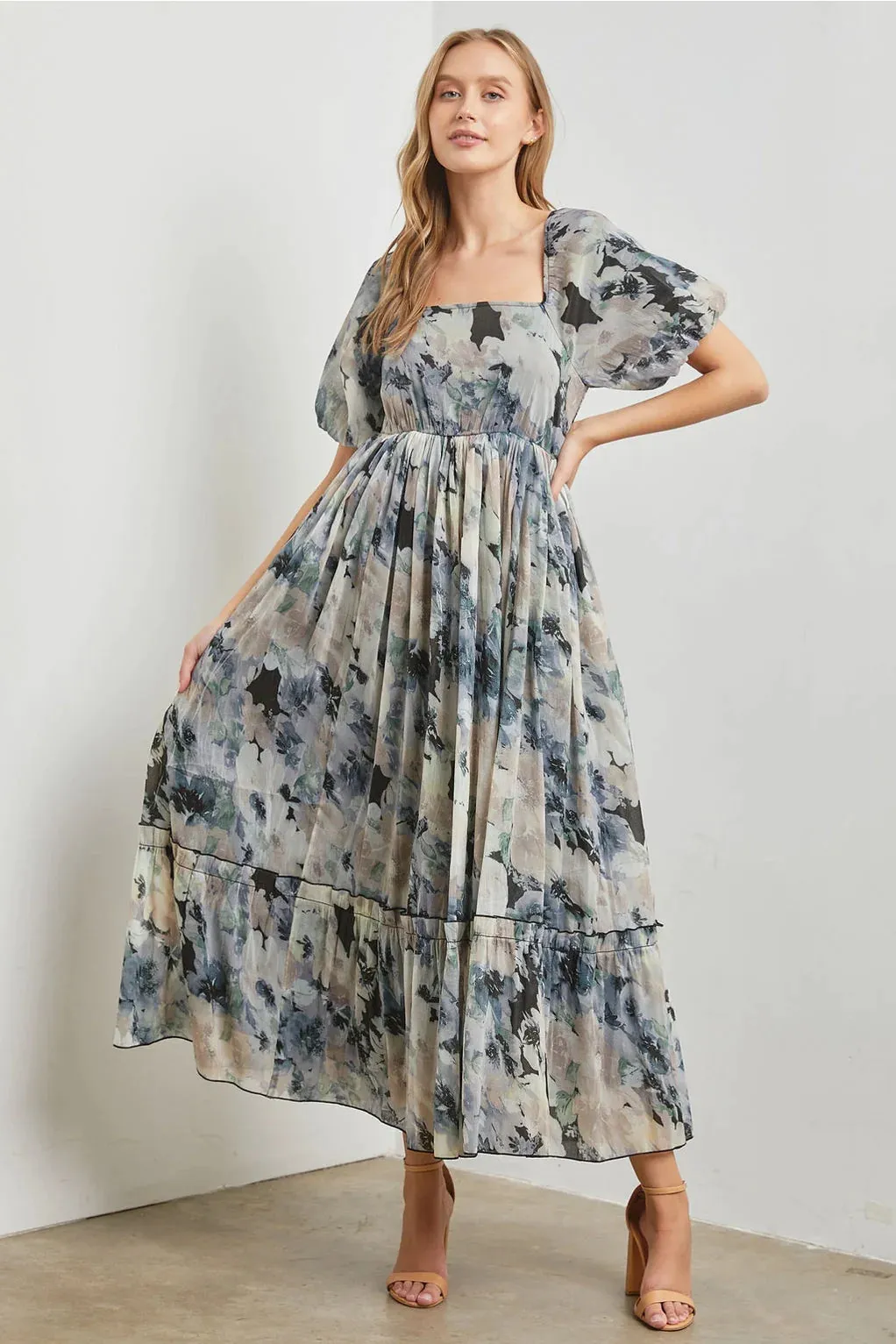 The Gisele Watercolour Maxi