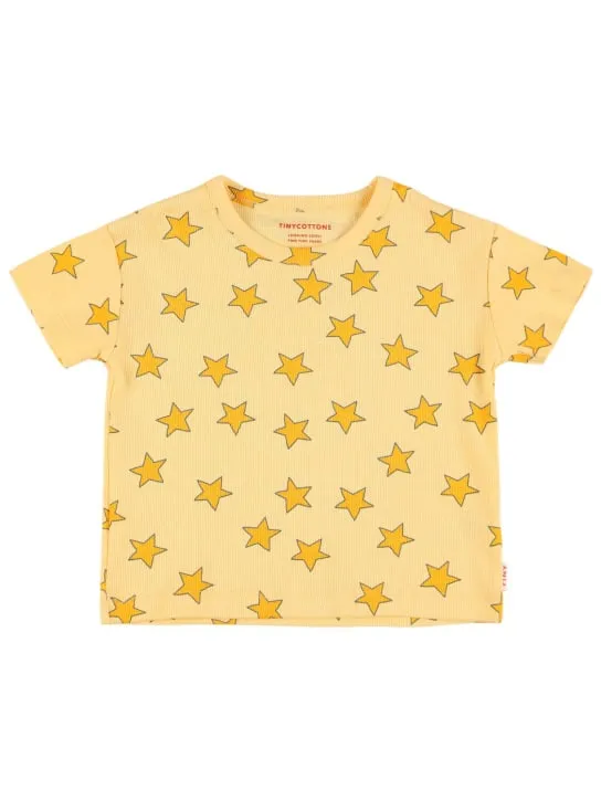 Tiny Cottons   Star print Pima cotton t-shirt 