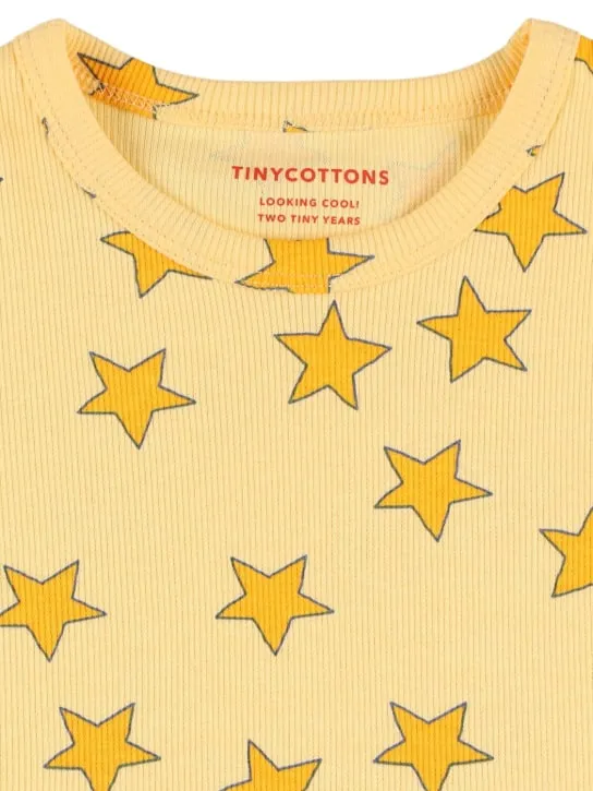 Tiny Cottons   Star print Pima cotton t-shirt 