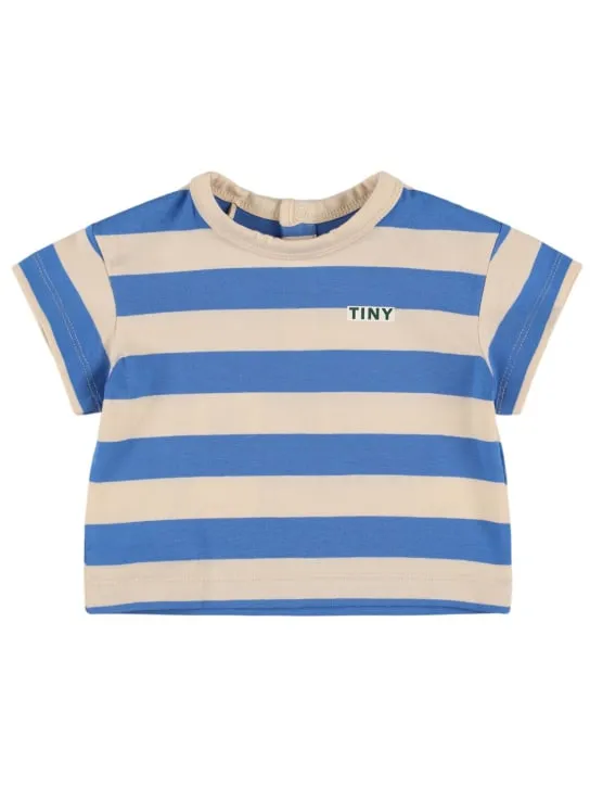 Tiny Cottons   Striped Pima cotton t-shirt 