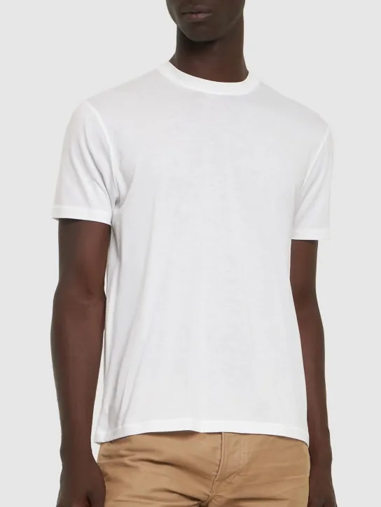 Tom Ford   Cotton blend crewneck t-shirt 