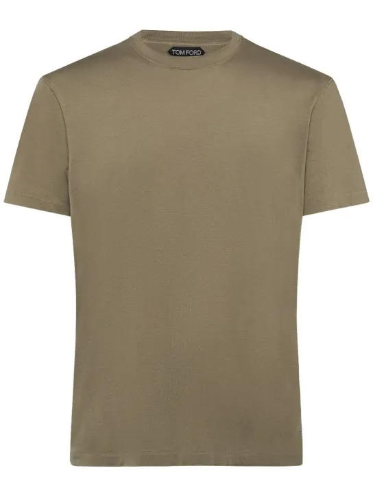 Tom Ford   Cotton blend crewneck t-shirt 