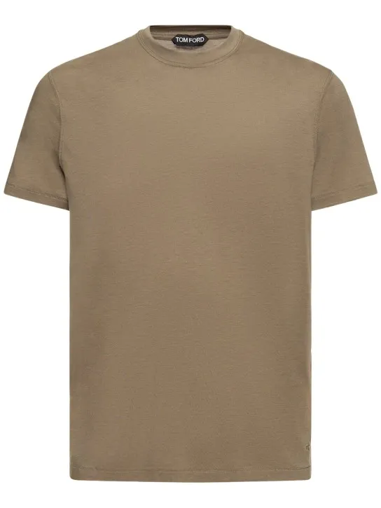 Tom Ford   Cotton blend crewneck t-shirt 