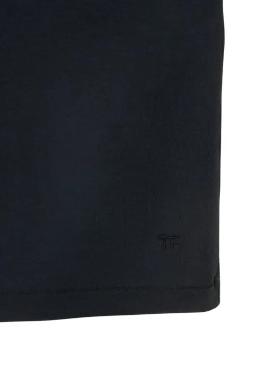 Tom Ford   Cotton blend crewneck t-shirt 