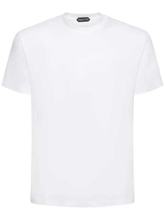 Tom Ford   Cotton blend crewneck t-shirt 
