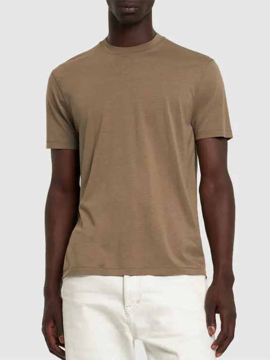 Tom Ford   Cotton blend crewneck t-shirt 