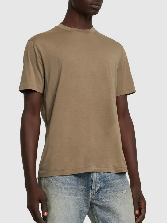Tom Ford   Cotton blend crewneck t-shirt 