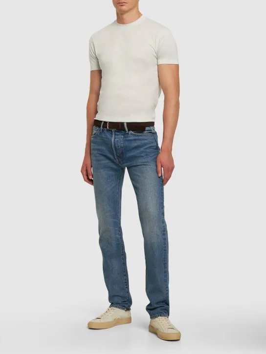 Tom Ford   Cotton blend crewneck t-shirt 