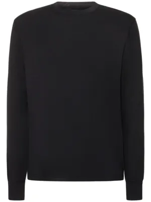 Tom Ford   Lyocell &amp; cotton crewneck t-shirt 