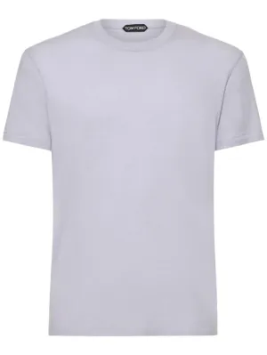 Tom Ford   Mélange cotton blend t-shirt 