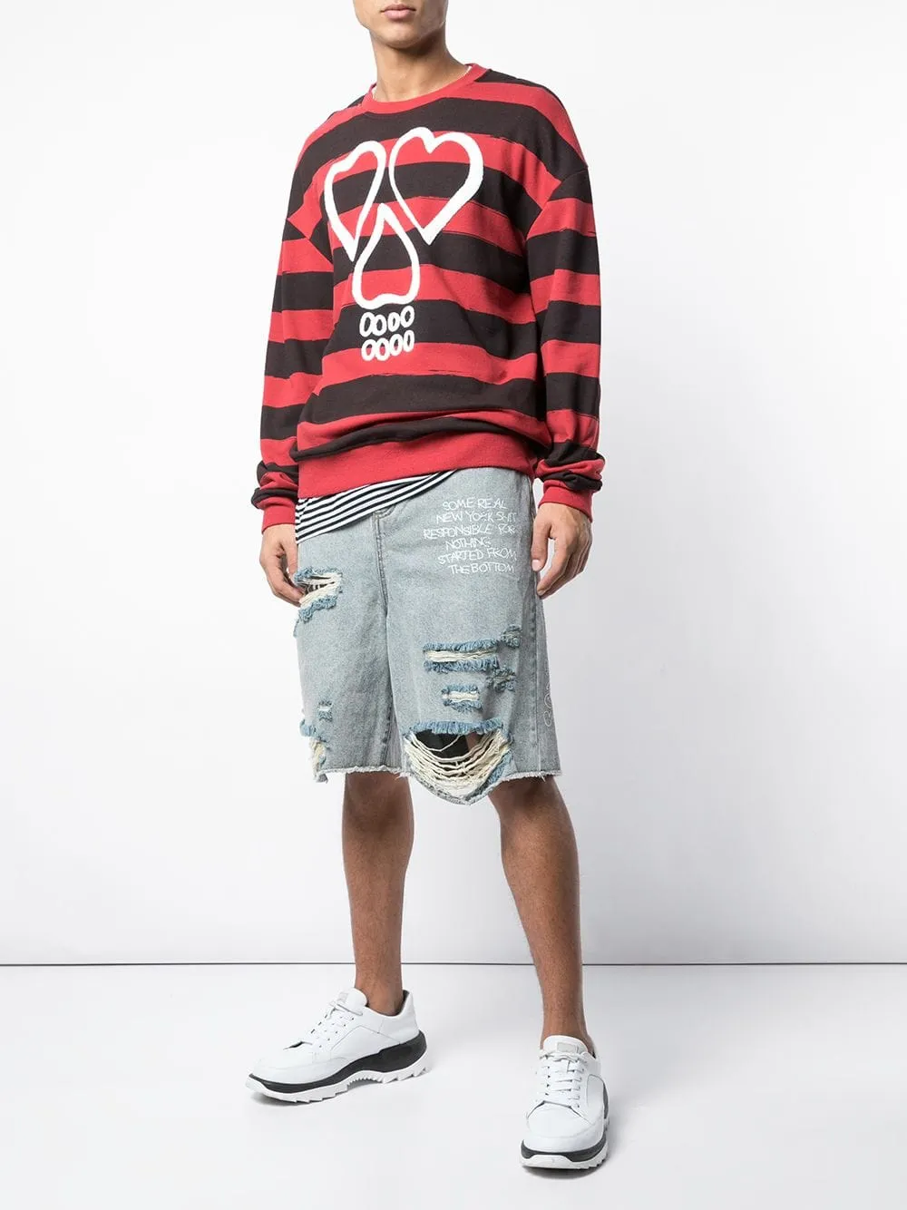 UNBALANCED CREWNECK