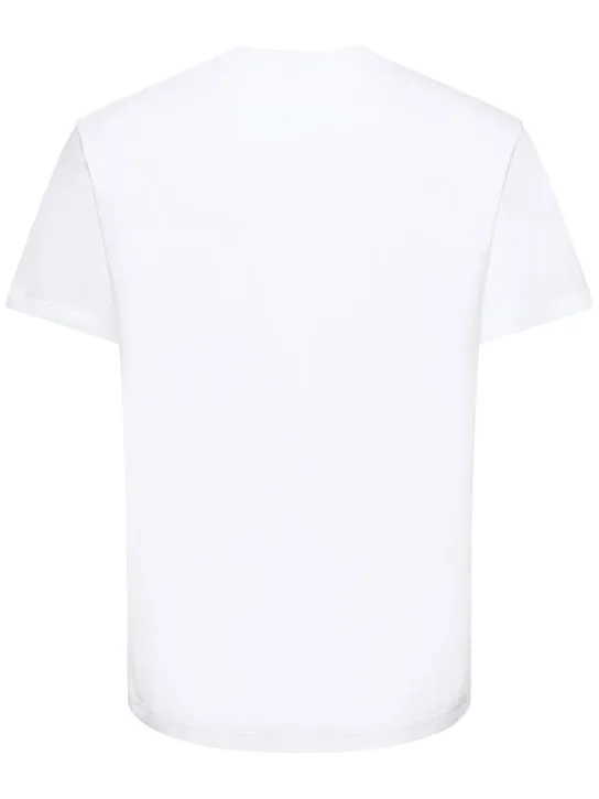 Valentino   Regular fit cotton t-shirt with logo 