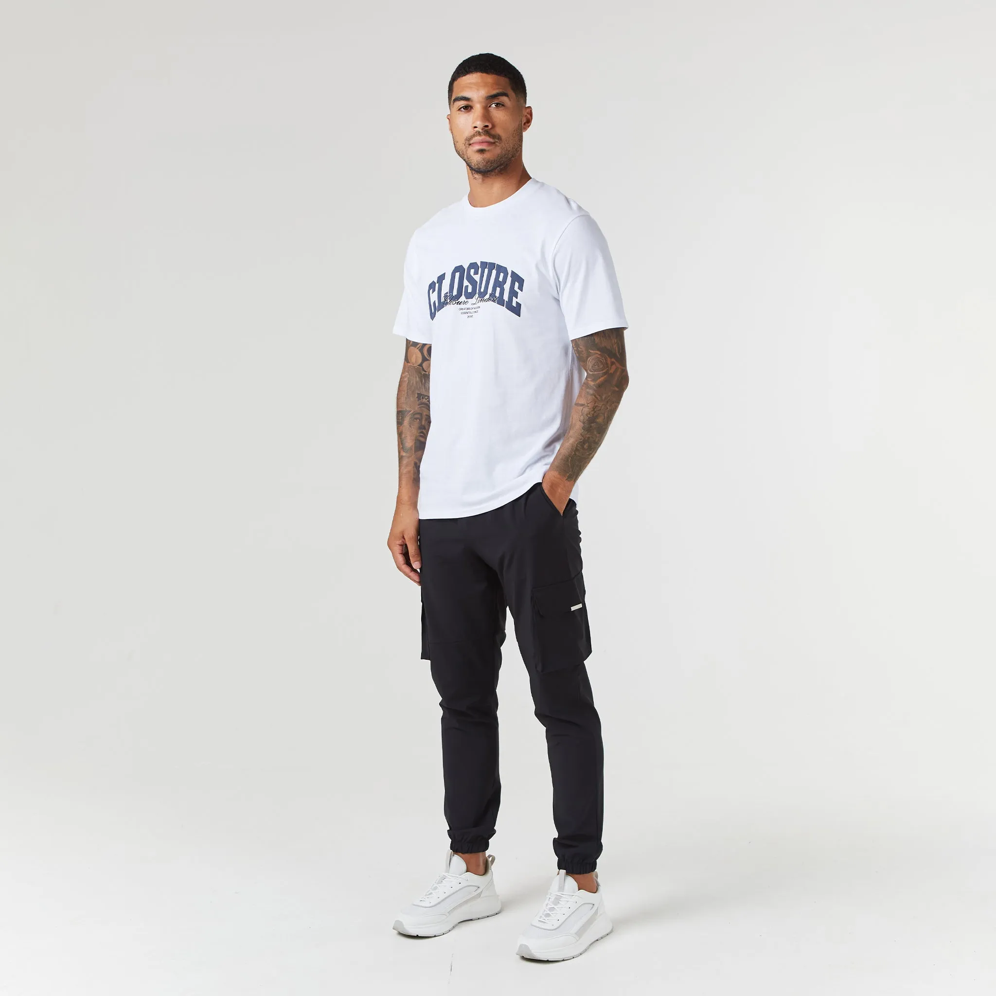 Varsity Script T-Shirt | White