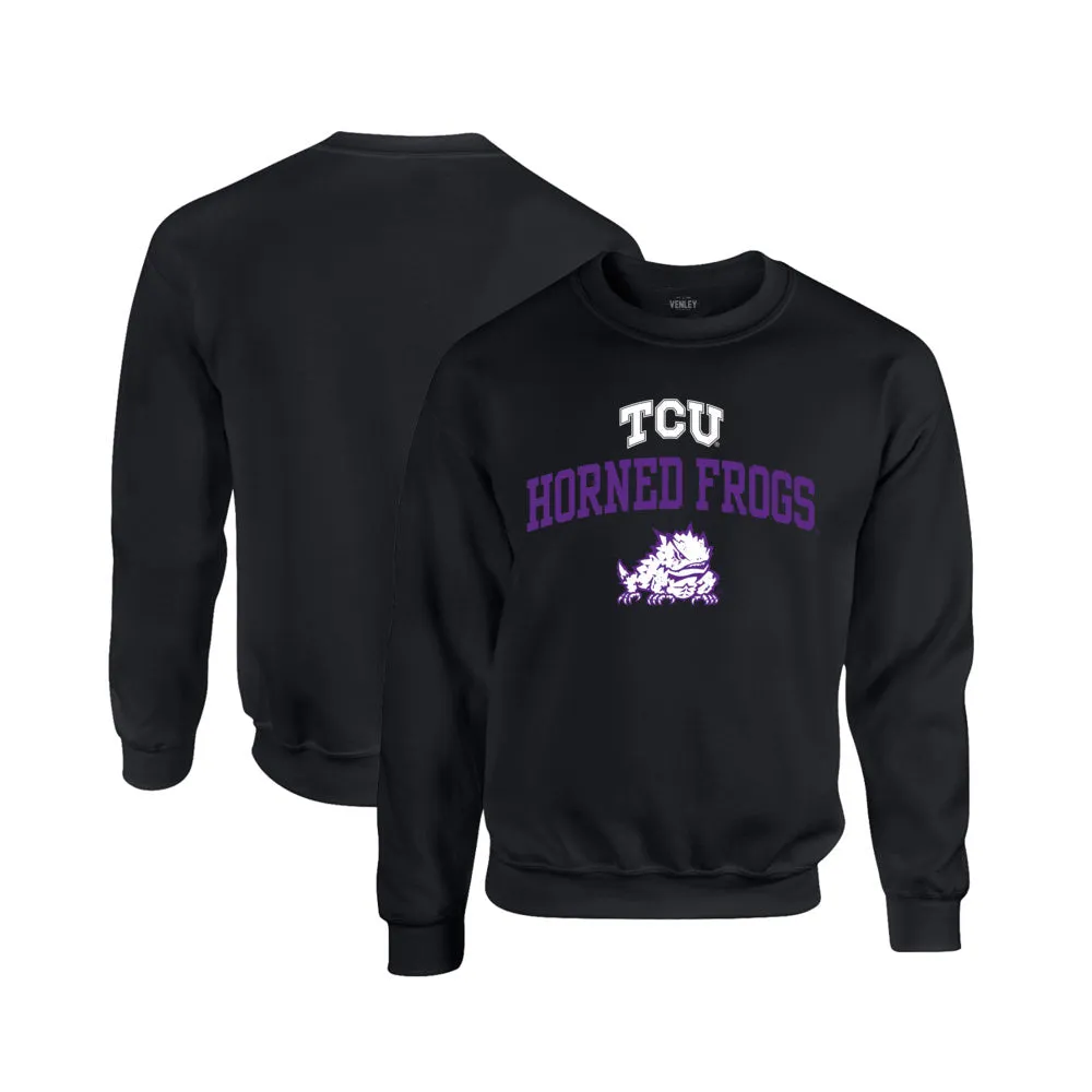 Venley NCAA TCU Horned Frogs TCUH03 mens / womens boyfriend sweatshirt