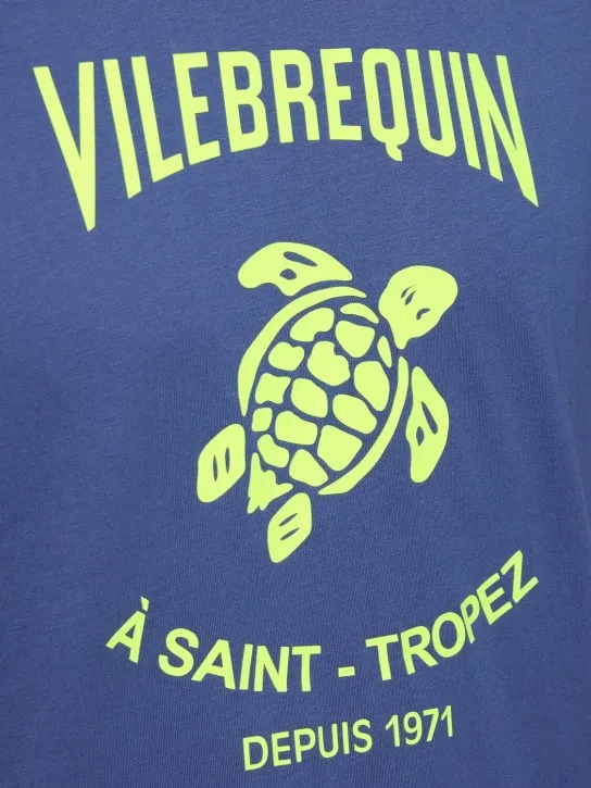 VILEBREQUIN   Logo print cotton jersey t-shirt 