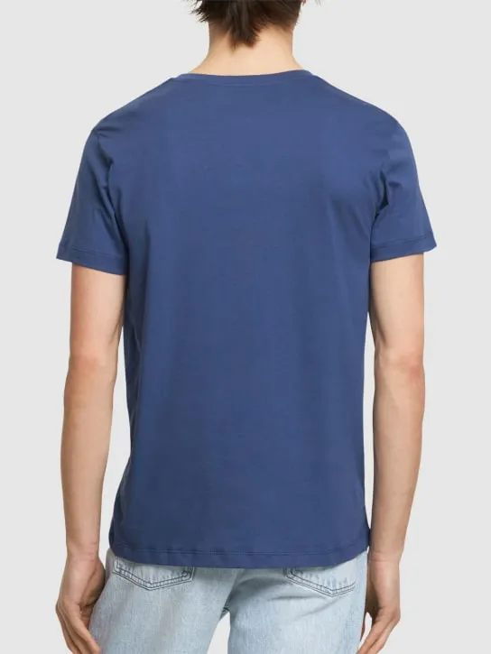 VILEBREQUIN   Logo print cotton jersey t-shirt 