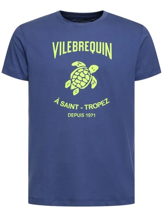 VILEBREQUIN   Logo print cotton jersey t-shirt 