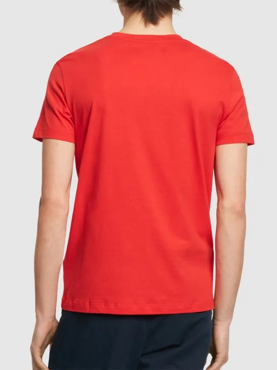 VILEBREQUIN   Logo print cotton jersey t-shirt 