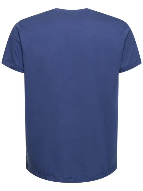 VILEBREQUIN   Logo print cotton jersey t-shirt 