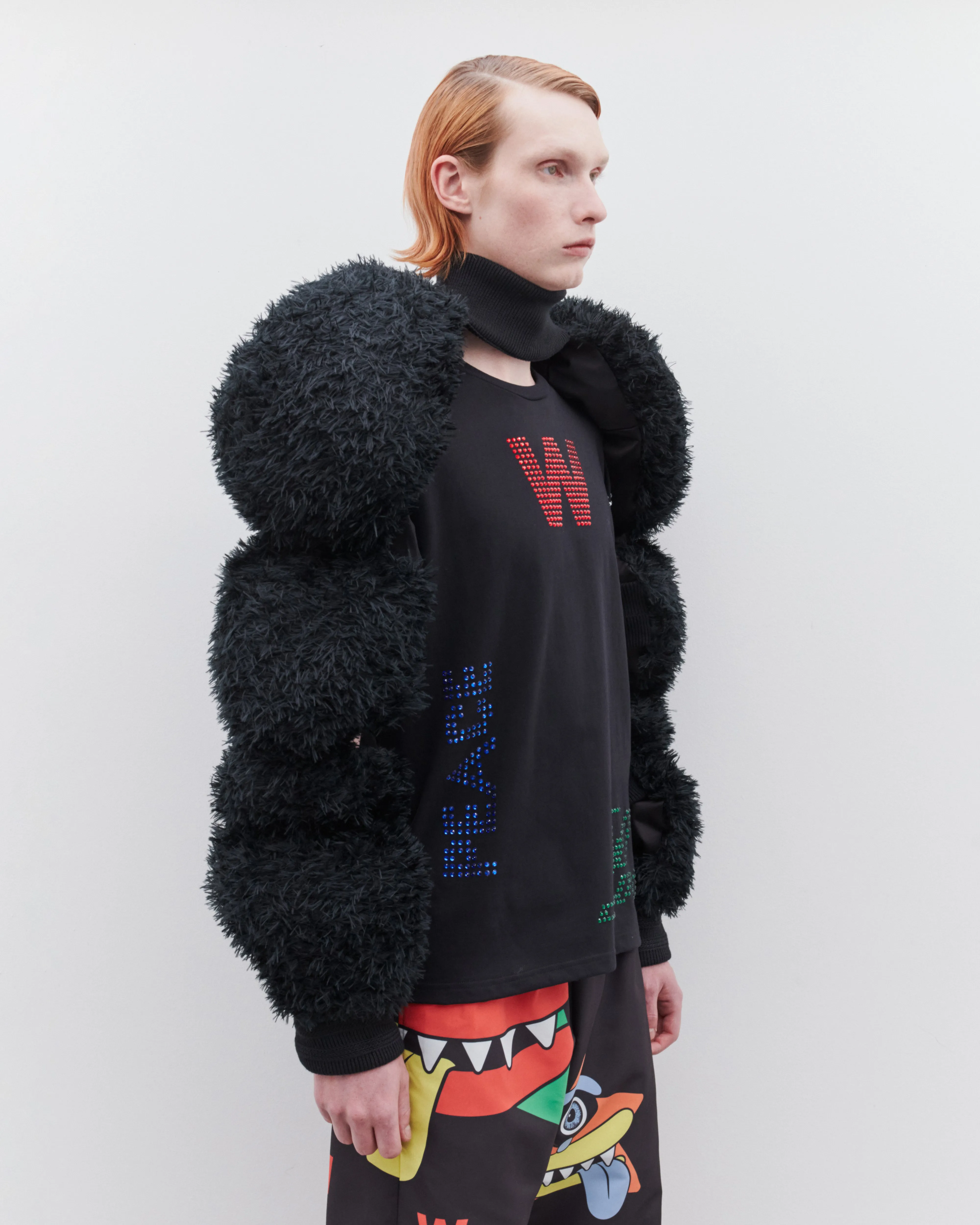 Walter Van Beirendonck - DSM Exclusive Men's Body Building Top - (Black)