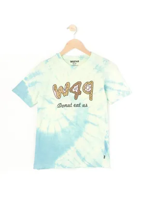 West 49 Youth Donut Logo Spiral Tie Dye Tee