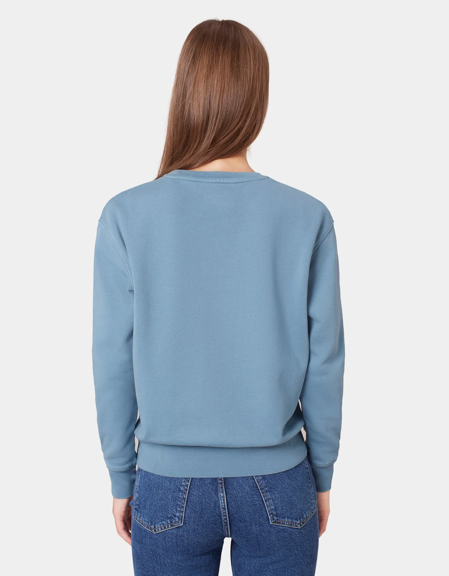 Women Classic Organic Crew - Raspberry Pink