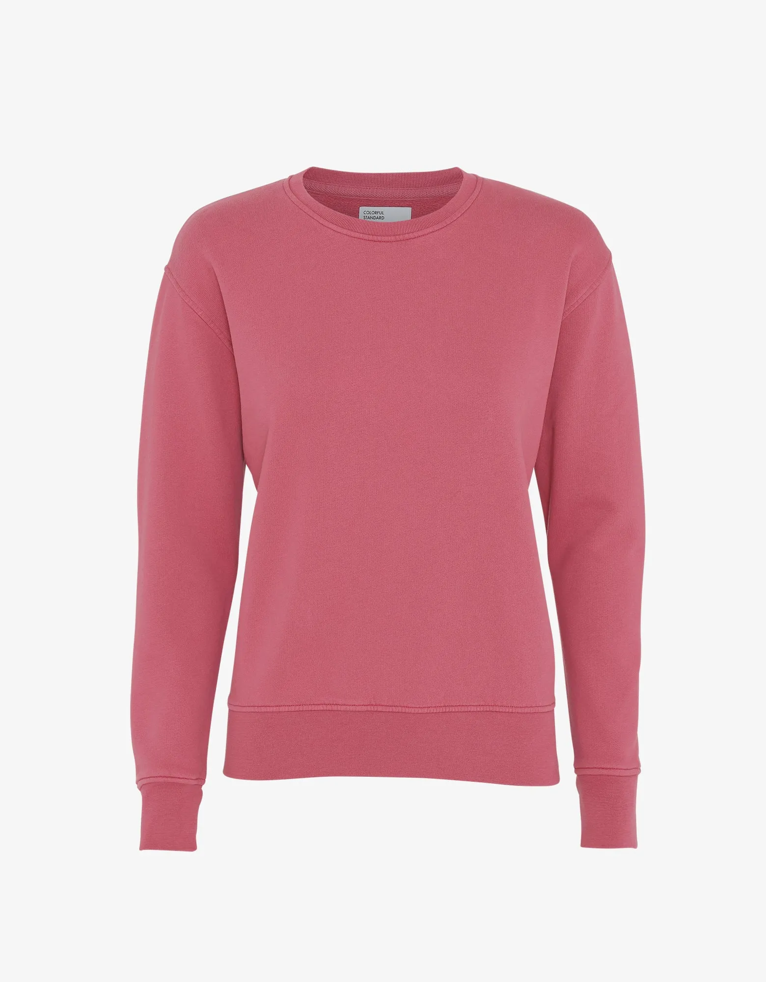Women Classic Organic Crew - Raspberry Pink
