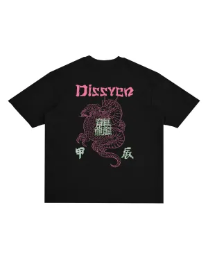WOOD DRAGON TEE (BLACK)