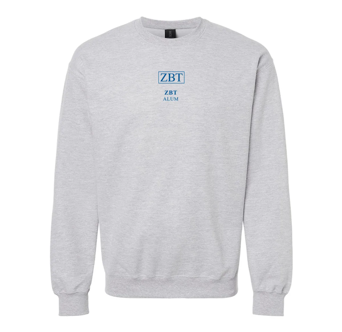 ZBT Alumni Embroidered Greek letter Crewneck